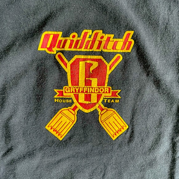 Quidditch Harry Potter Vintage Short Sleeve T Shirt Vintage - Picture 2 of 6